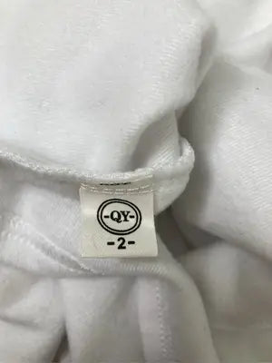 QY/Tシャツ/カットソー/トップス/ホワイト/2