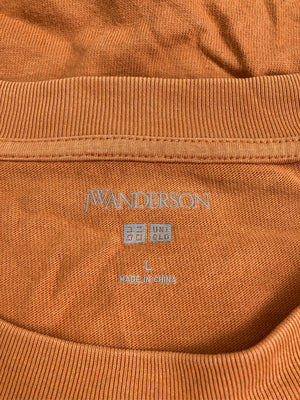 UNIQLO/ユニクロ/Tシャツ/カットソー/トップス/オレンジ/L