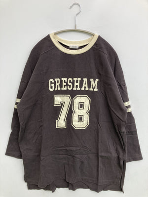 LOWRYS FARM/ローリーズファーム/Tシャツ/カットソー/トップス/グレー/F