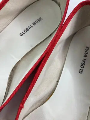 GLOBAL WORK/グローバルワーク/バレエシューズ/シューズ/レッド