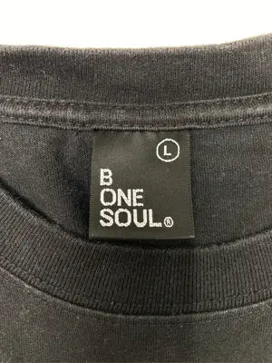 B ONE SOUL/ビーワンソウル/Tシャツ/カットソー/トップス/ブラック/L