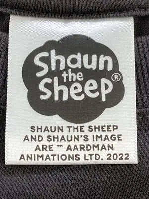 Shaun the Sheep/Tシャツ/カットソー/トップス/ブラック/3L