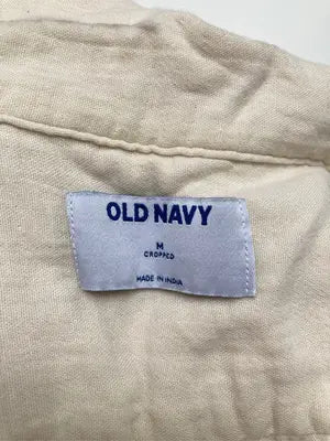 OLD NAVY/オールドネイビー/シャツ/ブラウス/トップス/ベージュ/M