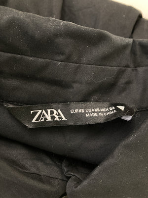 ZARA/ザラ/シャツワンピース/ワンピース/ドレス/ブラック/EUR XS/USA XS/MEX 24