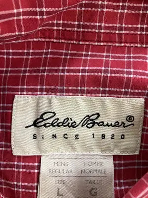 Eddie Bauer/エディーバウアー/シャツ/ブラウス/トップス/レッド/L