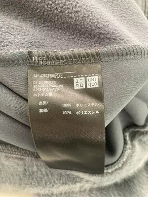 UNIQLO/ユニクロ/ノーカラージャケット/ジャケット/アウター/グレー/XL