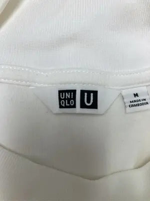 UNIQLO/ユニクロ/Tシャツ/カットソー/トップス/ホワイト/M