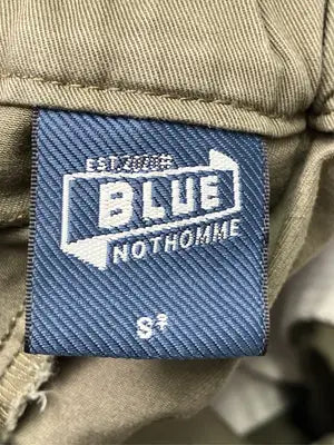 Nothomme BLUE/チノパンツ/パンツ/カーキ/S