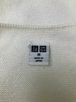 UNIQLO/ユニクロ/ニット/セーター/トップス/アイボリー/M