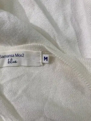 Samansa Mos2 blue/サマンサモスモスブルー/カーディガン/ボレロ/トップス/アイボリー/M