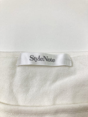 StyleNote/スタイルノート/Tシャツ/カットソー/トップス/ホワイト/M