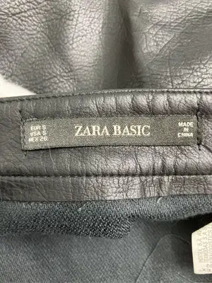 ZARA/ザラ/ショート/ミニスカート/スカート/ブラック/USA S