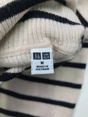 UNIQLO/ユニクロ/ニット/セーター/トップス/ベージュ/M