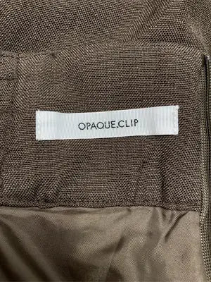 OPAQUE.CLIP/オペークドットクリップ/ロングスカート/スカート/ブラウン/38/M