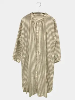 UNIQLO/ユニクロ/シャツワンピース/ワンピース/ドレス/アイボリー/L