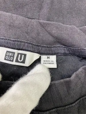 UNIQLO U/ユニクロユー/Tシャツ/カットソー/トップス/ブラック/M
