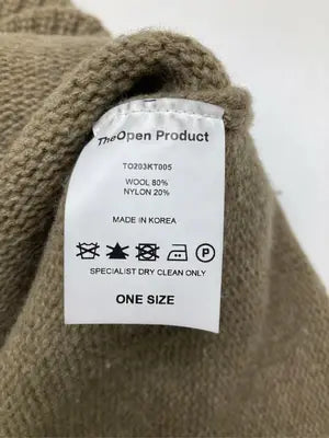 The Open Product/ニット/セーター/トップス/ブラウン/ONE SIZE