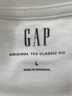 GAP/ギャップ/Tシャツ/カットソー/トップス/アイボリー/L