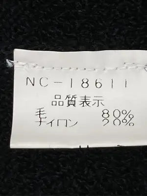 N,CENTRO/ニット/セーター/トップス/ブラック/IV