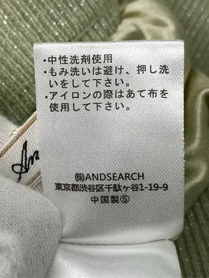 And Search/ロングスカート/スカート/ライトグリーン/M