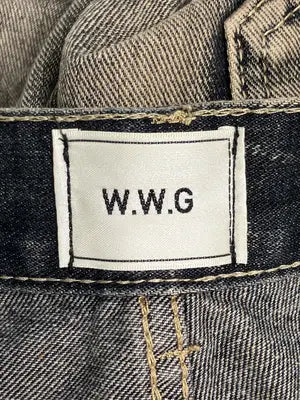 W.W.G/フーズフーギャラリー/デニムパンツ/パンツ/ネイビー/F