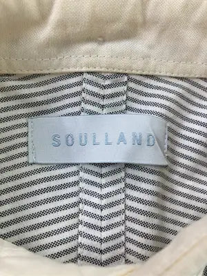 SOULLAND/シャツ/ブラウス/トップス/グレー/S