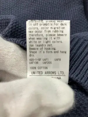 BEAUTY&YOUTH UNITED ARROWS/ビューティアンドユースユナイテッドアローズ/ニット/セーター/トップス/ネイビー/M
