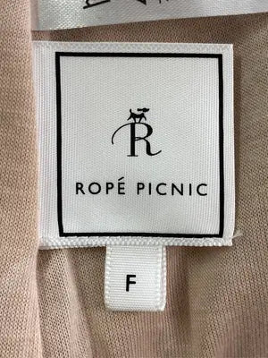ROPE PICNIC/ロペピクニック/Tシャツ/カットソー/トップス/ベージュ/F