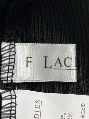 LACE LADIES/レースレディース/スラックス/パンツ/ブラック/F