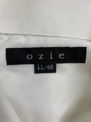 ozie/シャツ/ブラウス/トップス/ホワイト/LL-86