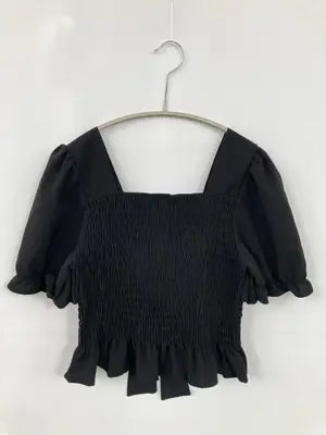 SPRAY PREMIUM/スプレイプレミアム/シャツ/ブラウス/トップス/ブラック