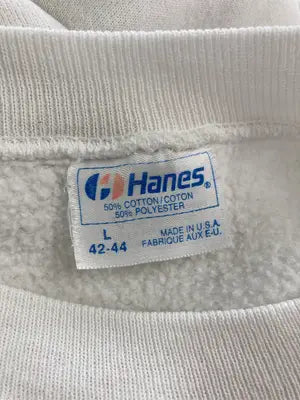 Hanes/ヘインズ/スウェット/トップス/ホワイト/L 42-44