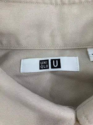 UNIQLO U/ユニクロユー/シャツ/ブラウス/トップス/ベージュ/L