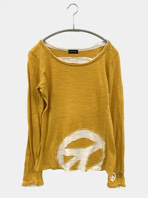 SWEET AGNES/Tシャツ/カットソー/トップス/イエロー/M
