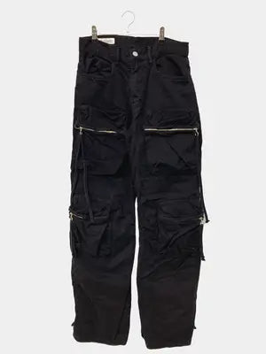 ZARA/ザラ/カーゴパンツ/パンツ/ブラック/EUR 38 USA 30 MEX 30