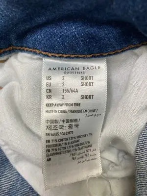 AMERICAN EAGLE/アメリカンイーグル/デニムパンツ/パンツ/ネイビー/2