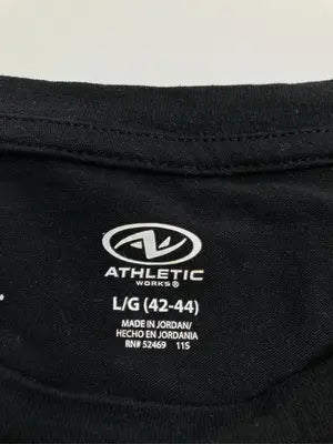 ATHLETIC WORKS/アスレチックワークス/Tシャツ/カットソー/トップス/ブラック/L