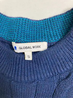 GLOBAL WORK/グローバルワーク/ニット/セーター/トップス/ネイビー/S
