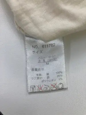Tシャツ/カットソー/トップス/アイボリー/M