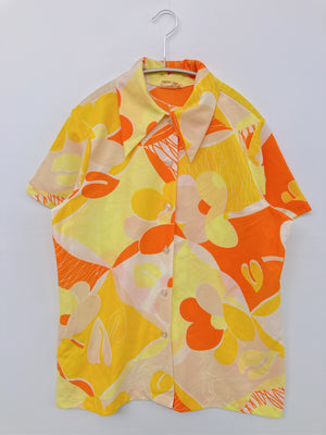 シャツ/ブラウス/トップス/イエロー