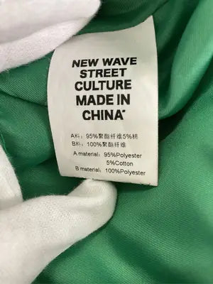 NEW WAVE STREET CULTURE/ニューウェーブストリートカルチャー/スタジャン/ジャケット/アウター/グリーン/S