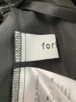forksy./フォルクシー/ロングスカート/スカート/ブラック/M