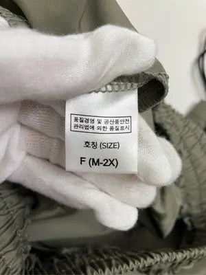 ナイロンパンツ/パンツ/カーキ/F