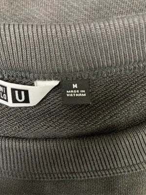 UNIQLO/ユニクロ/Tシャツ/カットソー/トップス/ブラック/M