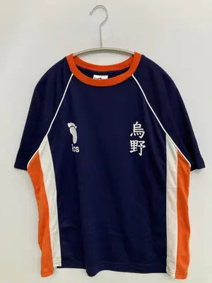 ハイキュー！！/Tシャツ/カットソー/トップス/ネイビー/M-L