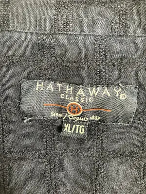 HATHAWAY/ハサウェイ/シャツ/ブラウス/トップス/ブラック/XL/TG