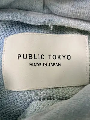 PUBLIC TOKYO/パブリックトウキョウ/パーカー/トップス/スカイブルー/F