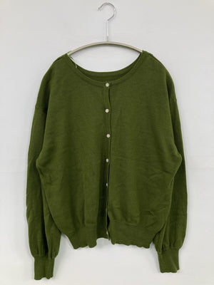 KHALITA/ハリータ/カーディガン/ボレロ/トップス/グリーン/M