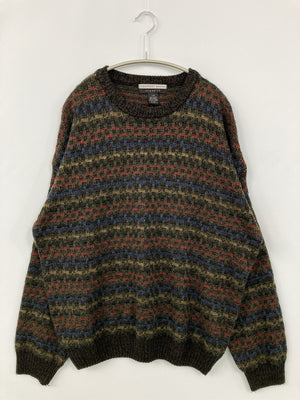 GEOFFREY BEENE/ジェフリービーン/ニット/セーター/トップス/グレー/L/G