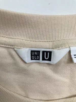 UNIQLO/ユニクロ/Tシャツ/カットソー/トップス/アイボリー/L